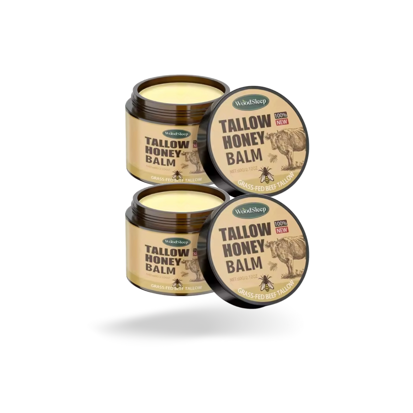 Whipped Tallow Honey Balm