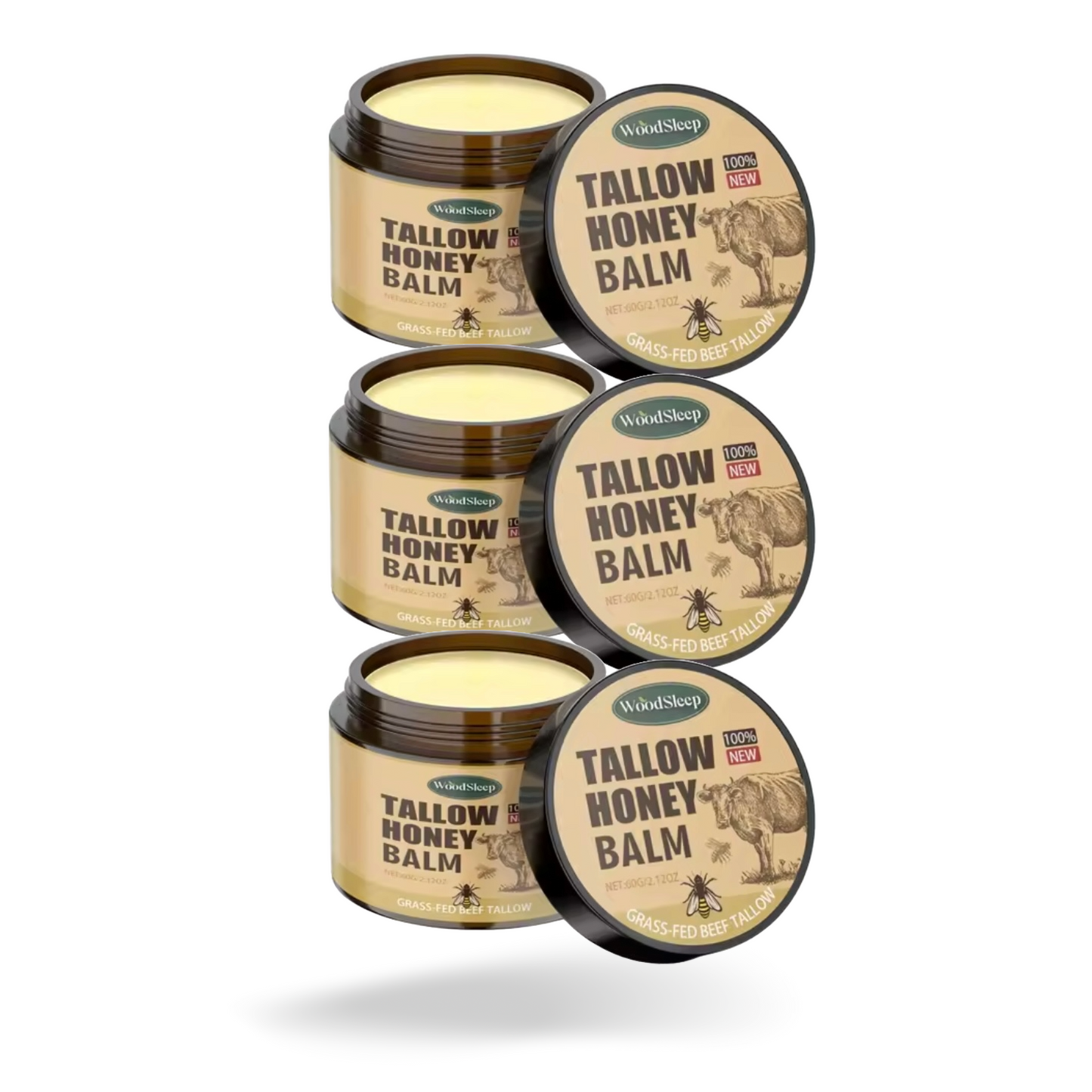 Whipped Tallow Honey Balm